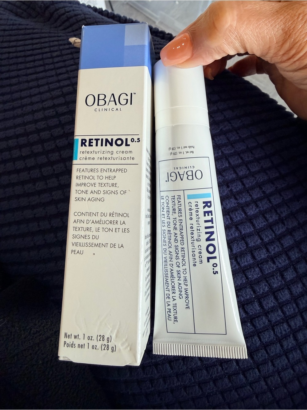 Obagi Clinical Retinol 0.5 Retexturizing Cream - BRAND NEW SEALED BOX